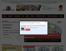 Tablet Screenshot of guidevoyages.org
